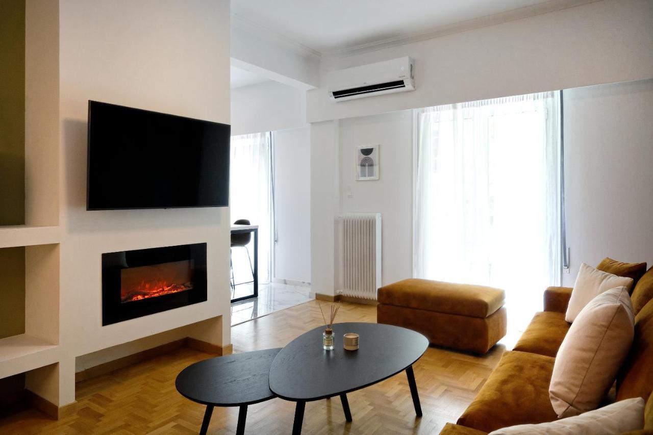Elegant Big Apartment In Athens Center With Balcony Exteriér fotografie