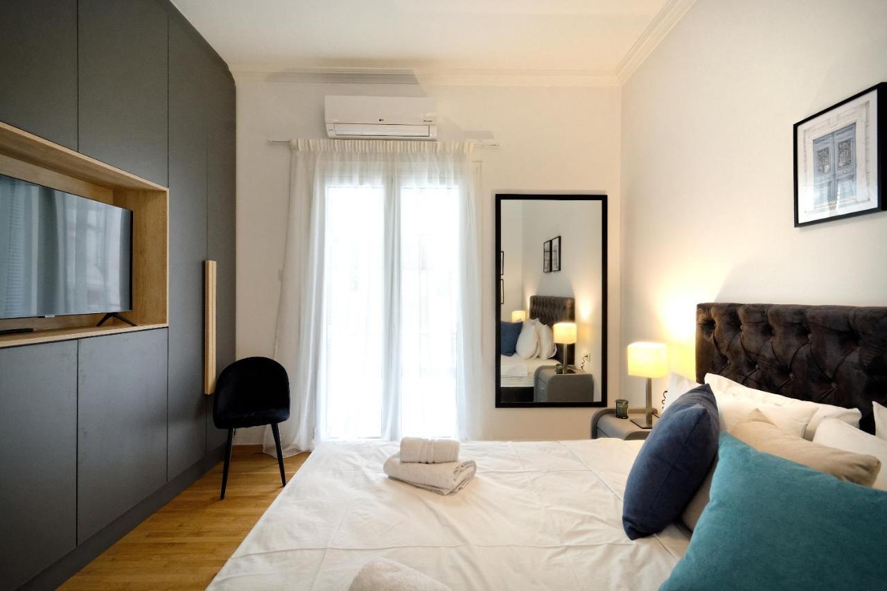 Elegant Big Apartment In Athens Center With Balcony Exteriér fotografie